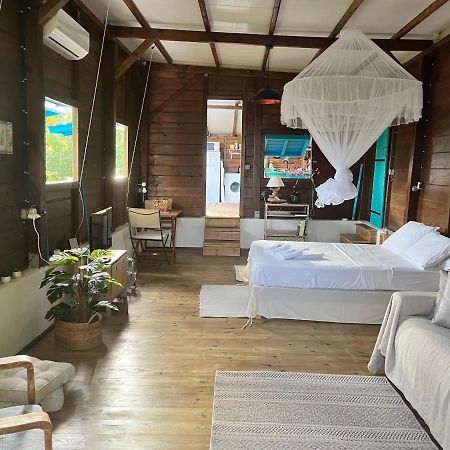 Bungalow Avec Vue Dans Lieu Calme Le Carbet Extérieur photo