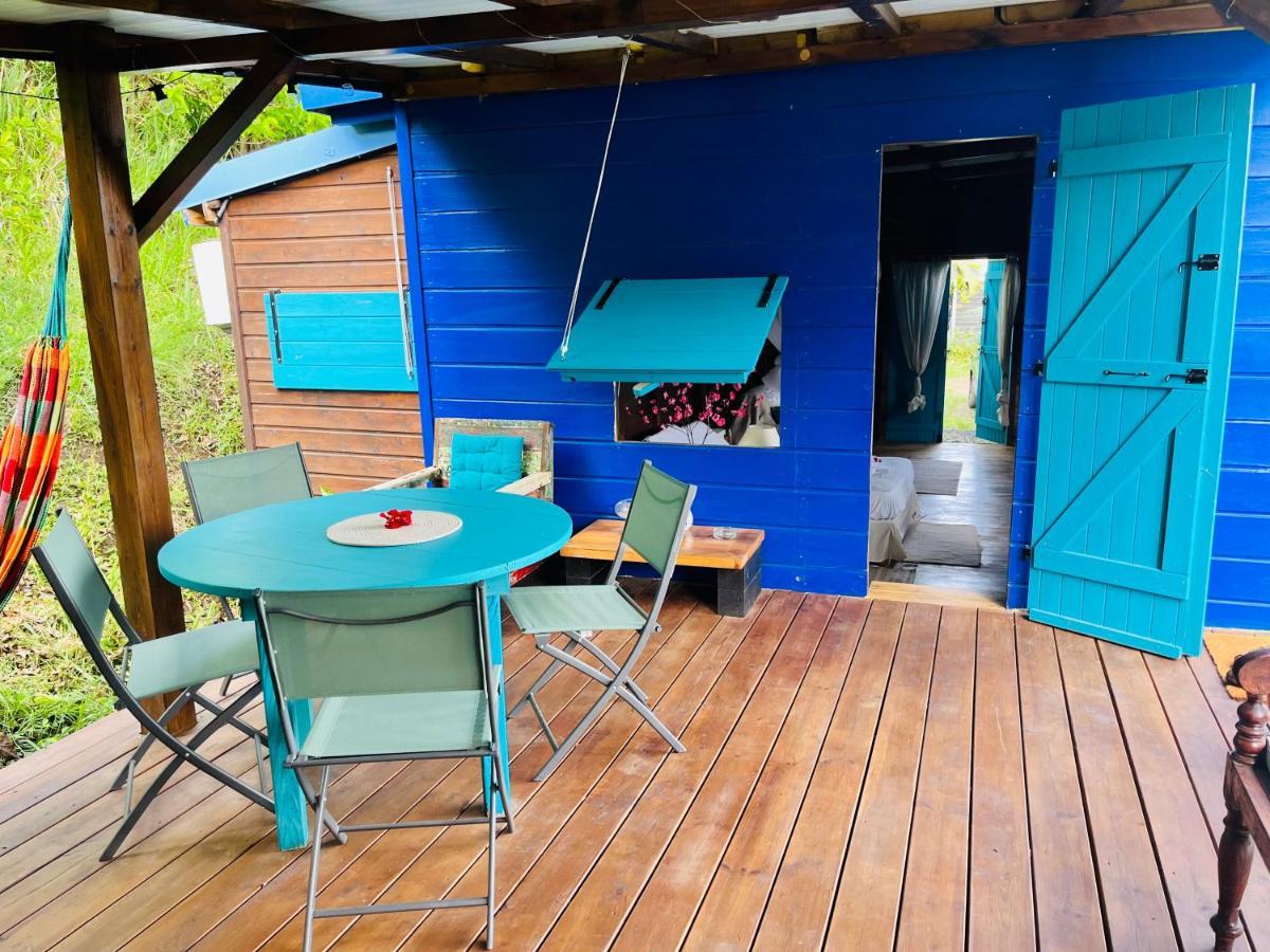 Bungalow Avec Vue Dans Lieu Calme Le Carbet Extérieur photo