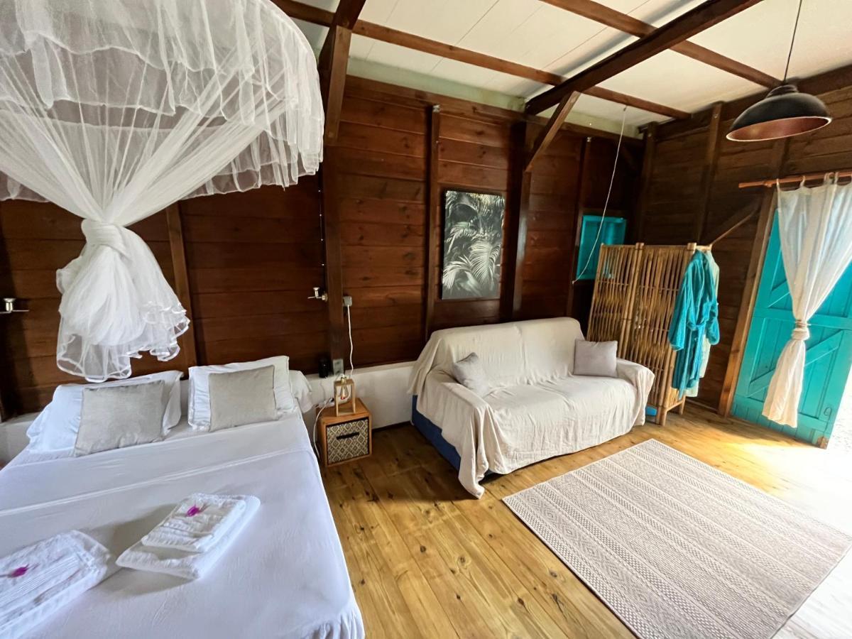 Bungalow Avec Vue Dans Lieu Calme Le Carbet Extérieur photo